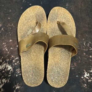 Reef Tan Flip Flop Sandals